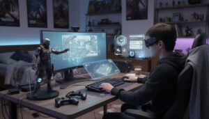 découvrez comment la réalité mixte révolutionnera le monde du gaming avant l'avènement de la réalité virtuelle totale, en offrant une expérience immersive et innovante.
