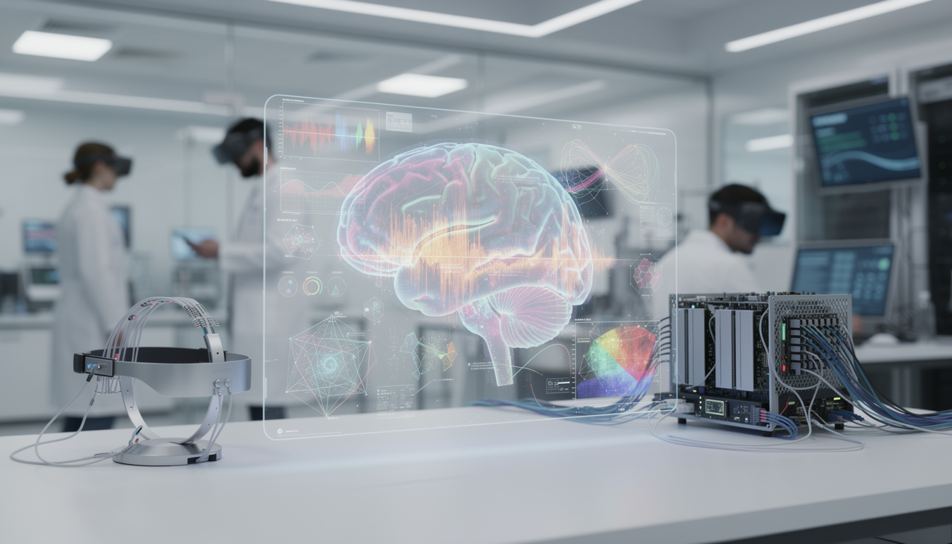 découvrez comment l'ia cérébrale de meta avance vers la télépathie en améliorant la décodification des pensées en texte, révolutionnant la communication humaine.