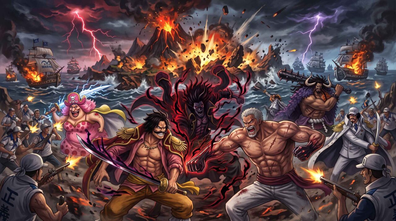L'incident de God Valley qui anéantit l'équipage de Rock One Piece