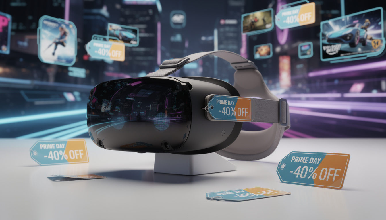 profitez de la première réduction sur le quest 3s depuis la hausse des prix d'avril grâce à l'offre exclusive amazon prime day. ne manquez pas cette occasion exceptionnelle de faire des économies sur la réalité virtuelle.