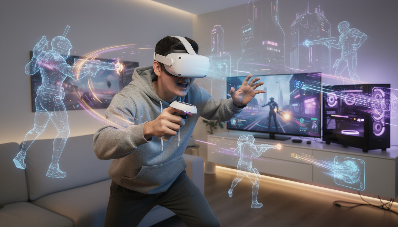 découvrez le nouveau jeu multijoueur vr du studio de 'pistol whip', une expérience immersive et intense impossible à ignorer pour tous les fans de réalité virtuelle.
