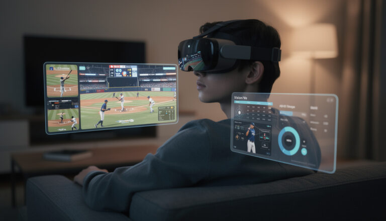 apple annonce la diffusion en direct des matchs de la mlb sur son nouveau vision pro, disponible dès le 28 août, offrant une expérience immersive aux fans de baseball.
