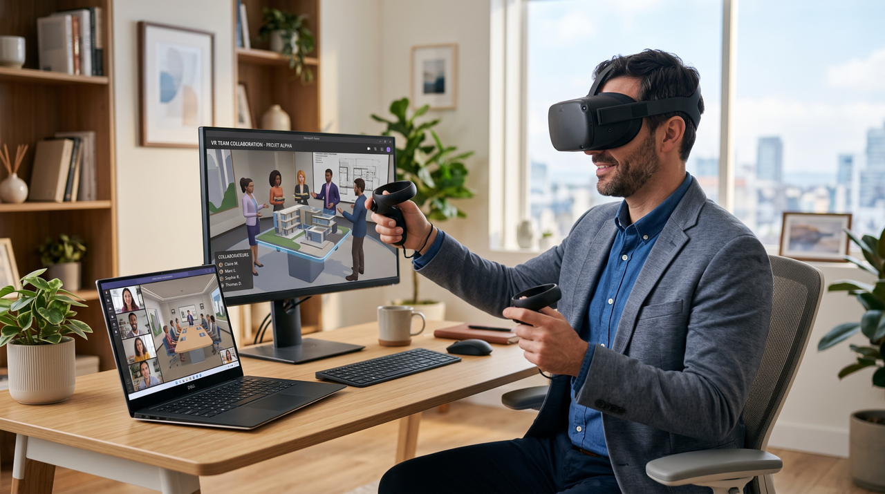 Une entreprise de réalité virtuelle peut vous aider dans différents domaines.