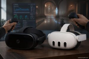 découvrez une comparaison détaillée entre steam frame et quest 3, analysant leurs performances pc, leur puissance et leurs options de personnalisation pour choisir le casque vr idéal.
