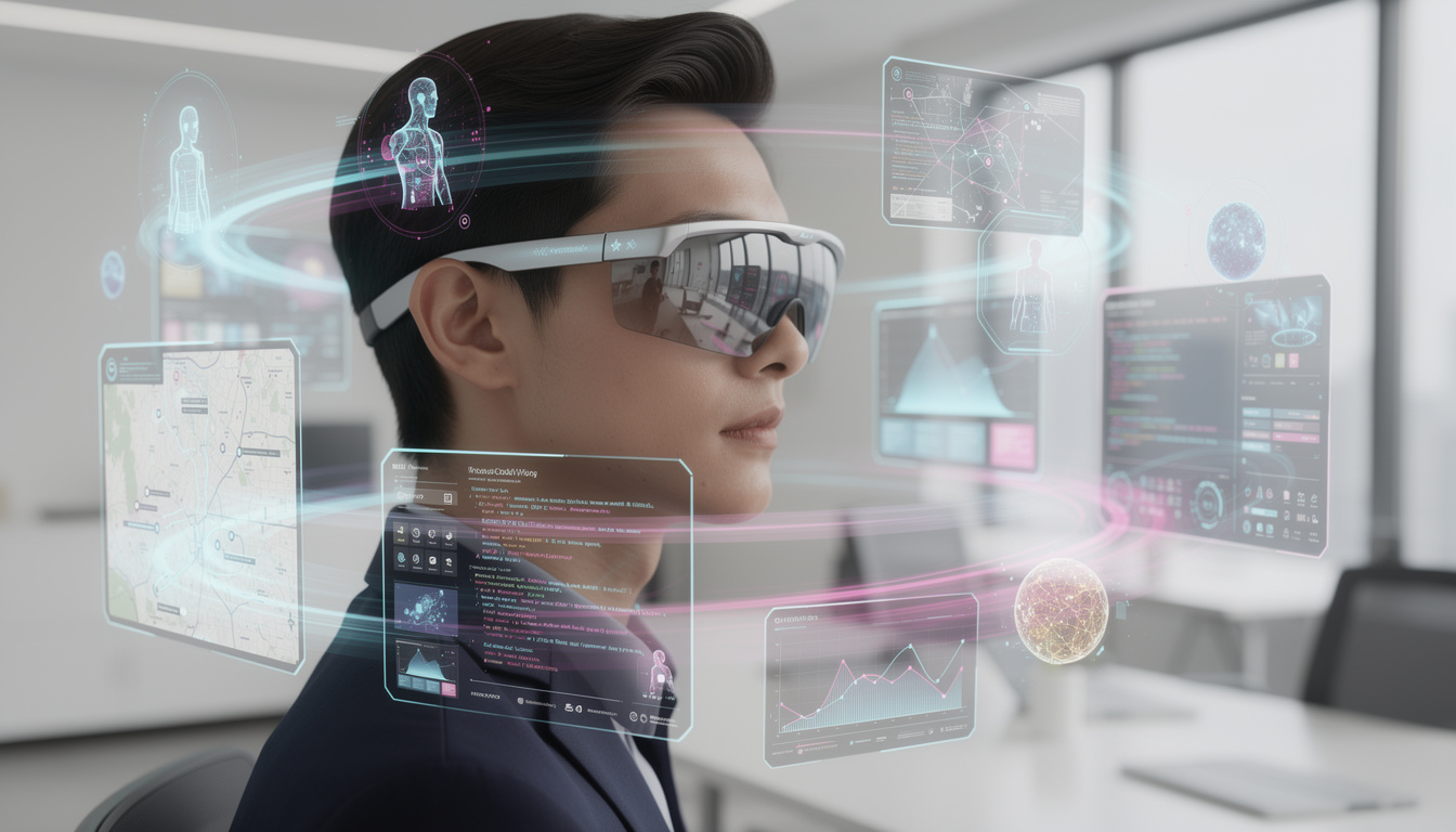 découvrez comment xreal aura révolutionne le spatial computing en intégrant cette technologie dans une paire de lunettes innovante, alliant performance et portabilité.