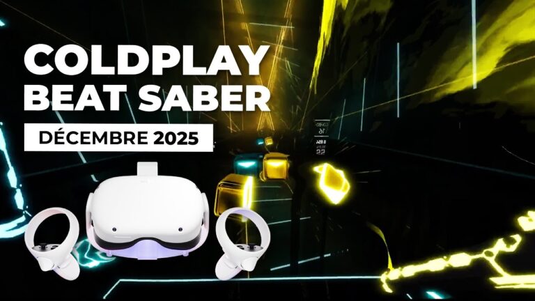 COLDPLAY débarque dans BEAT SABER avec 12 nouvelles chansons