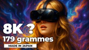 MeganeX 8K Mark II : Regardez ce casque VR ultra-léger tout droit venu du Japon !