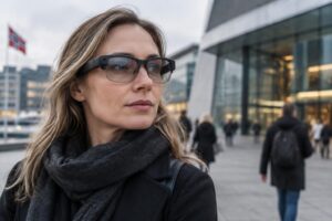 la norvège propose d’interdire temporairement les lunettes connectées dans les lieux publics, afin d’encadrer leur usage et de protéger la vie privée.