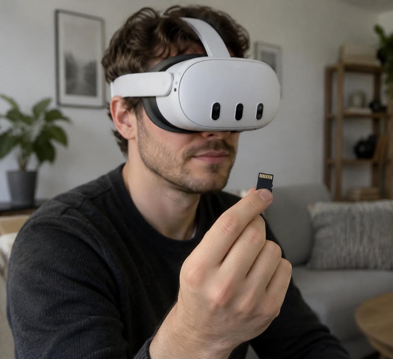 sandisk dévoile un stockage extensible certifié « made for meta », conçu pour accompagner les lunettes de réalité virtuelle.