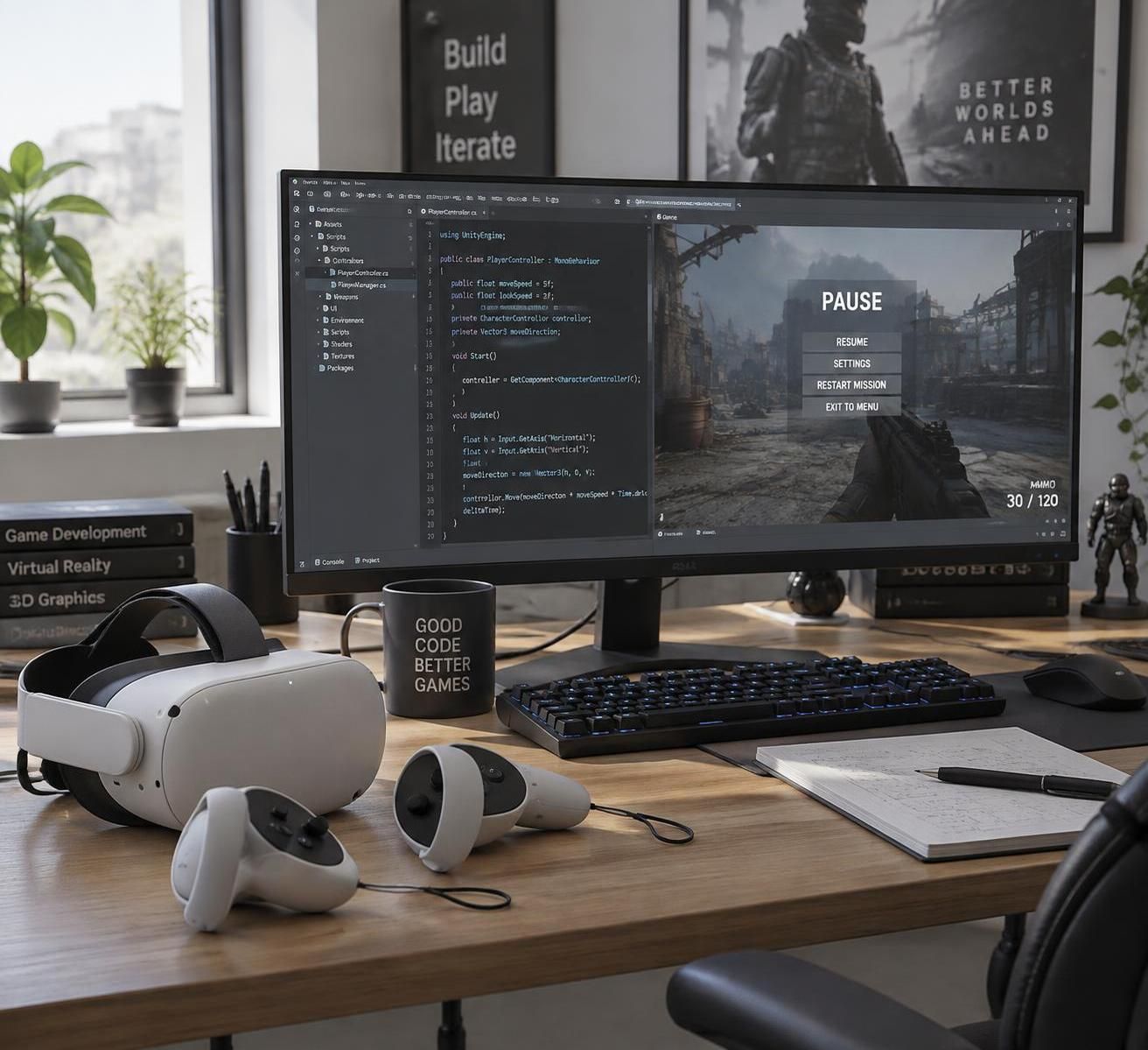 « gears of war: e-day » pourrait bientôt se jouer en réalité virtuelle sur pc : une expérience immersive prévue pour toute la campagne.